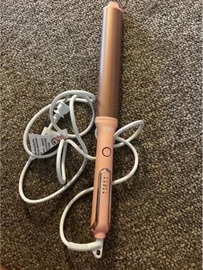 INH Hair Curling Iron with Adjustable Temperature